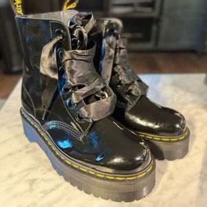 Dr Martens Patent Molly Boots size 11